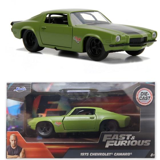 Imagem de Carro Miniatura Velozes e Furiosos 1:32 Chevrolet Camaro 73