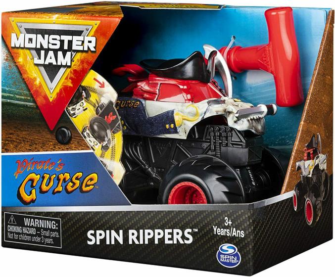 Imagem de Carro Monster Jam Spin Rippers Pirates Curse 1:43 Sunny 2023