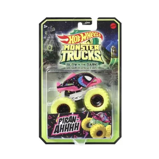 Imagem de Carro  Monster Truck Mattel Brilha No Escuro Roda Piran-Ahhh