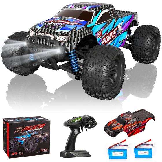 Imagem de Carro RC ASPEXEL 1:18 Scale All Terrain 4WD 40KM/H com 2 baterias