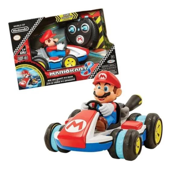 Imagem de Carro Super Mário Controle Remoto Rc Racer Candide 3020