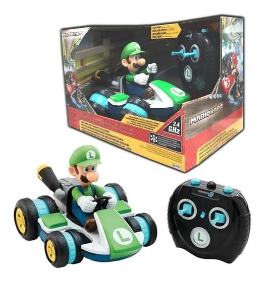 Imagem de Carro Super Mário - Luigi Controle Remoto Candide 3019