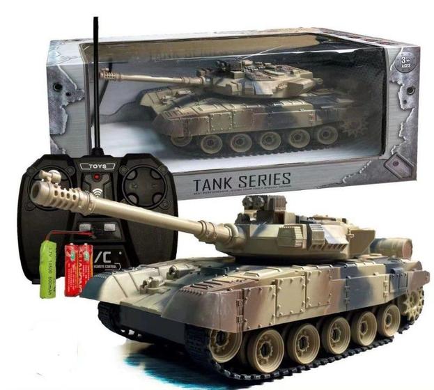 Imagem de Carro Super Tanque De Guerra Controle Remoto Recarregável