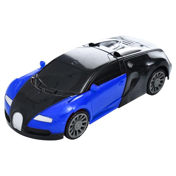 Imagem de Carro Transforma em Robô Bate e Volta Luz e Som