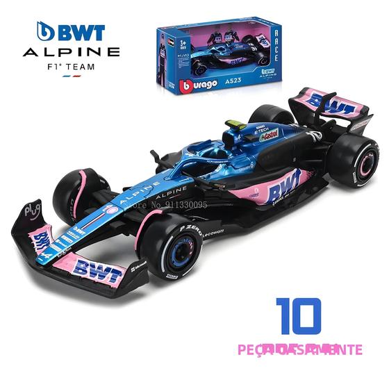 Imagem de Carros De Liga Fundida Em Escala 1:43 F1 Bburago Red Bull Ferrari Mercedes Aston Martin Mclaren Alfa