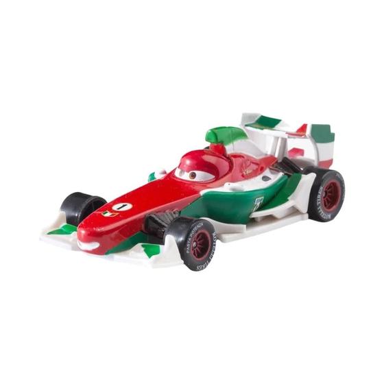 Imagem de Carros Disney Pixar - Relâmpago McQueen, Mate e Xerife - Modelo de Carro de Metal (1:55)