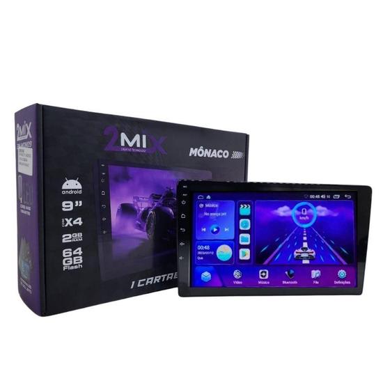 Cartablet 9'' Android Quadcore Qled 2Gb Ram 64Gb Flash 2Mix Imagem de Cartablet 9'' Android Quadcore Qled 2Gb Ram 64Gb Flash 2Mix