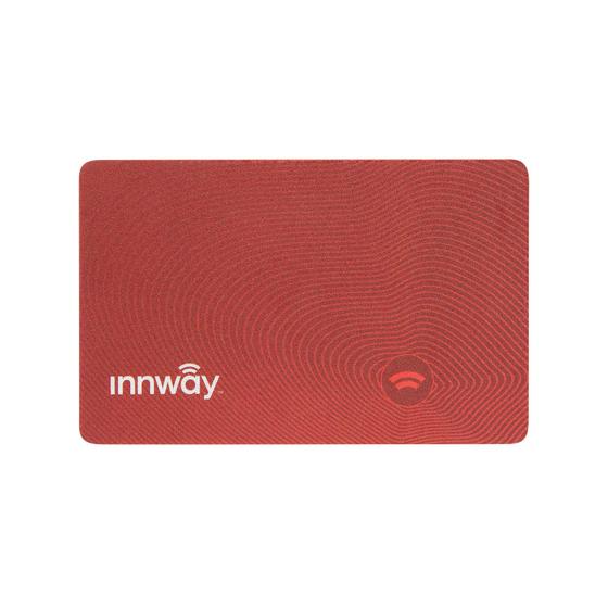 Imagem de Cartão Bluetooth Tracker Finder Innway Classic Android Red