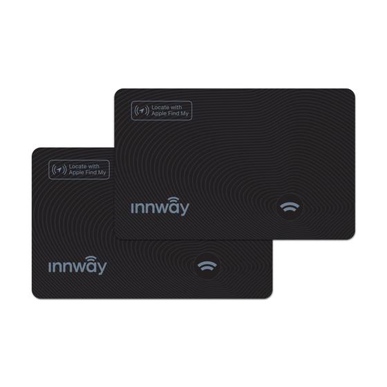 Imagem de Cartão Bluetooth Tracker Innway Find My Twin Pack IP67