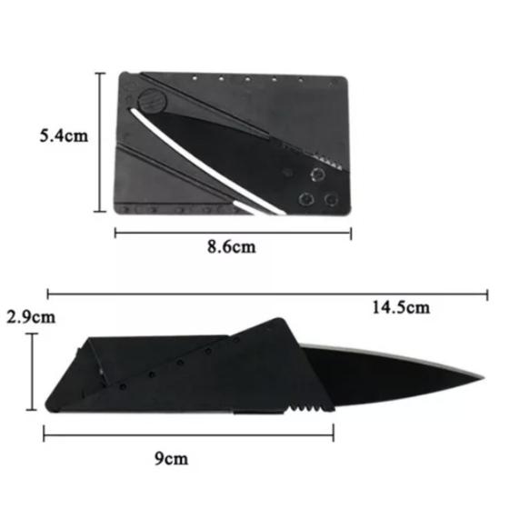 Cartão Canivete Cardsharp Dobrável Menor preço em Cartão Canivete Cardsharp Dobrável