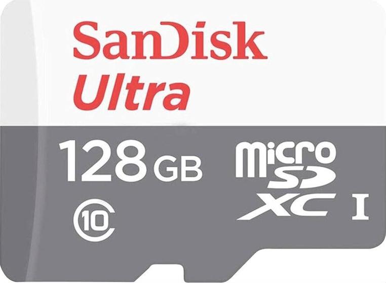 Imagem de Cartão de Memória 128gb Micro Sd Ultra 100mbs Classe 10 Sandisk
