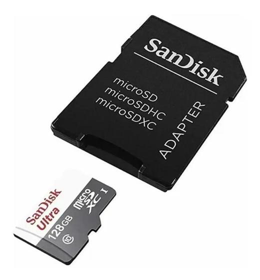 Imagem de Cartão de Memória 128GB Micro SDXC SanDisk - Classe 10 Ultra