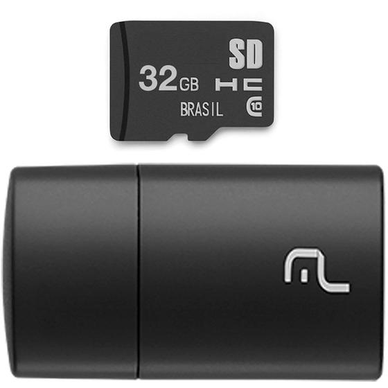 Imagem de Cartão de Memória 32GB Micro SD Multilaser - Classe 10 MC163