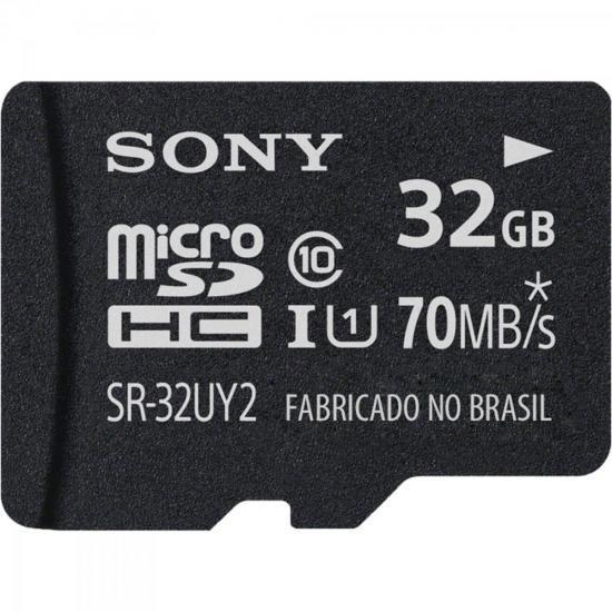 Imagem de Cartão de Memória 32GB Micro SDHC com Adaptador CLASSE 10 SR-32UY2 SONY