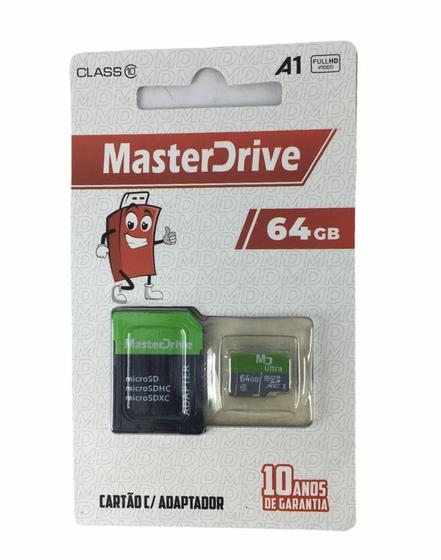 Imagem de Cartão de memória 64 gb  master drive.