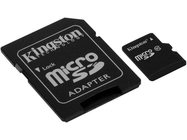 Imagem de Cartão de Memória 64GB Micro SDHC com Adaptador