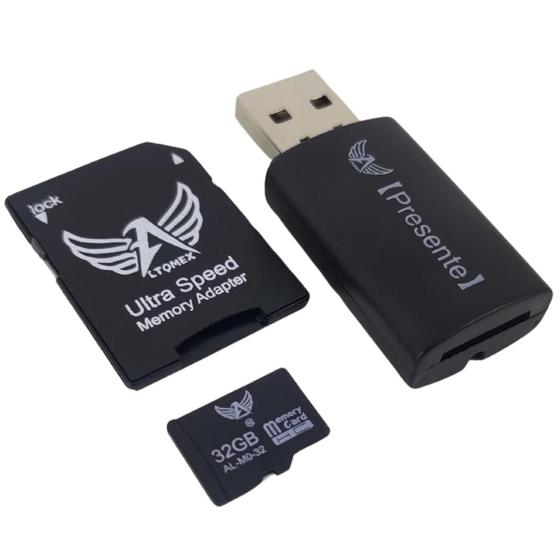 Imagem de Cartão de Memória com Adaptador USB SD 32GB Altomex