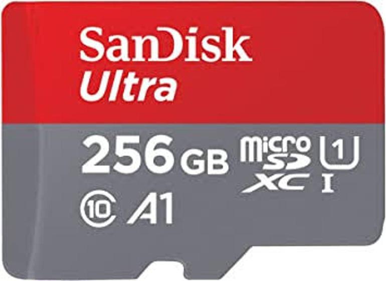 Imagem de cartão de memória de 256 GB - Sandisk