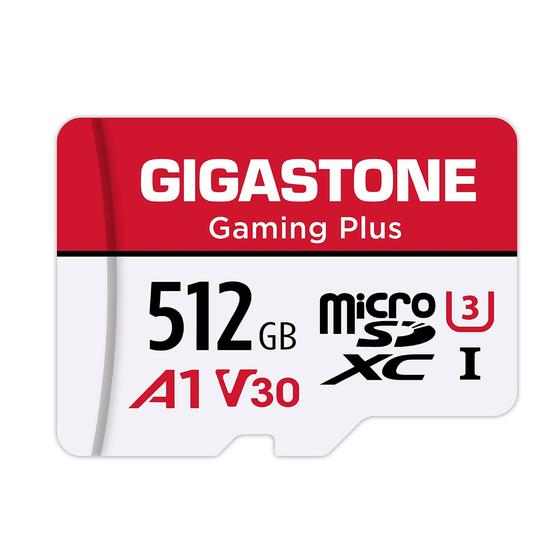 Imagem de Cartão de memória Gigastone 512GB Micro SDXC para Nintendo-Switch