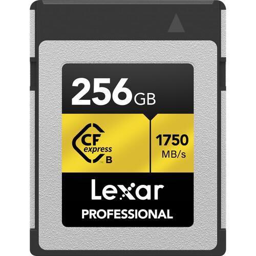 Imagem de Cartão de Memória Lexar CFexpress 256GB Type B Gold 1750MB/s