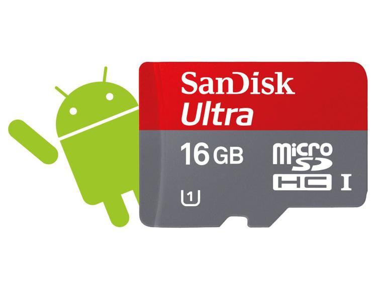 Imagem de Cartão de Memória Micro SD 16GB Android