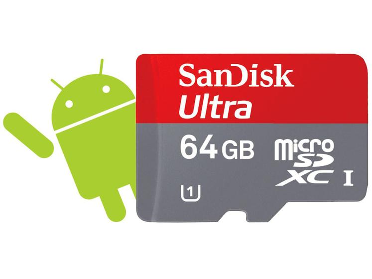 Imagem de Cartão de Memória Micro SD 64GB Android
