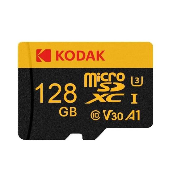 Imagem de Cartão de Memória Micro SD Kodak 128GB - para Celular, PC, Câmera e Consoles