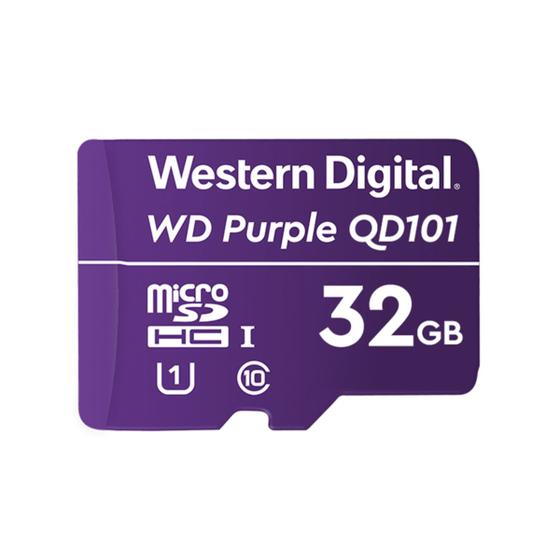 Imagem de Cartão de Memória Micro-SD P/ Segurança 32GB - WD Purple