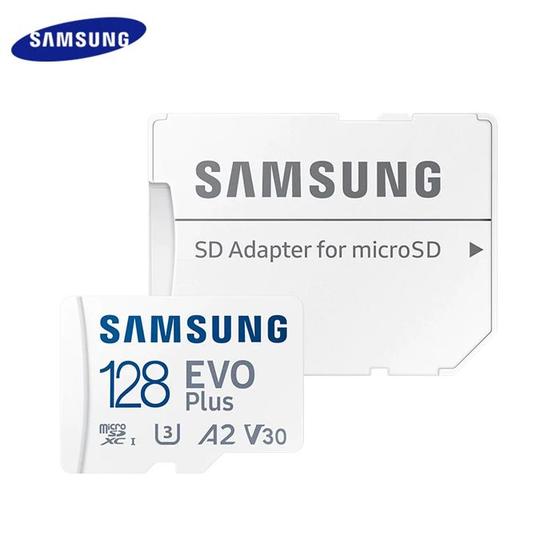 Imagem de Cartão de memória Micro SD Samsung Evo Plus 4k A2 Ultra Rápido 128gb Leitura 130mb - Compativel com Todos