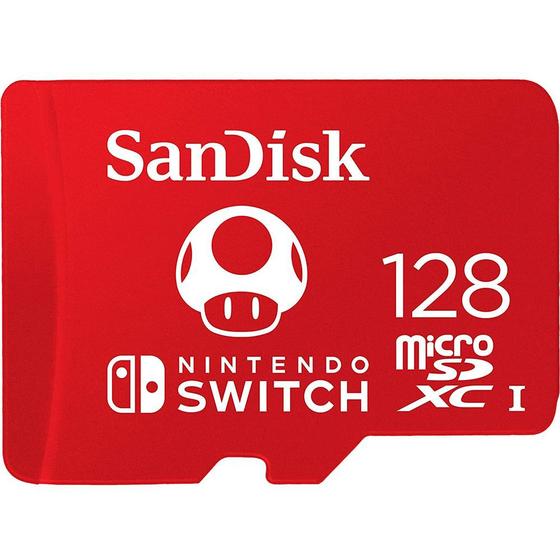 Imagem de Cartão de Memória Micro SD Sandisk 100-90 MB/s 128 GB (SDSQXAO-128G-GNCZN)