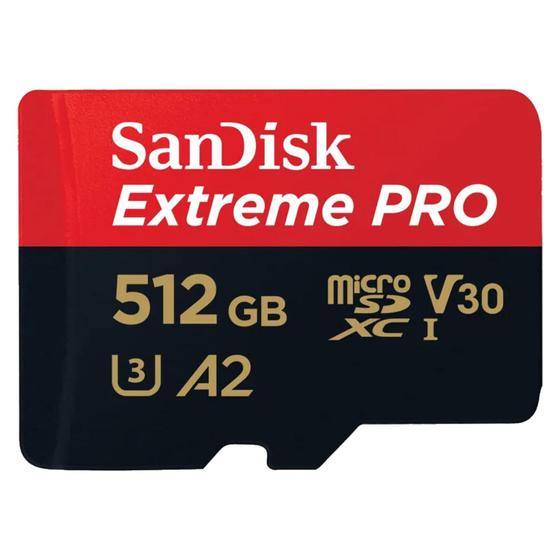 Imagem de Cartao de Memoria Micro SD Sandisk Ultra 512GB / C10 - (SDSQXCD-512-GN6MA)