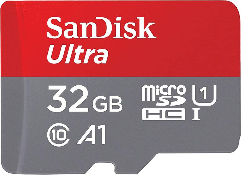 Imagem de Cartao de Memoria Micro SD Sandisk Ultra SDHC 32GB 120 MB/s Class 10 A2 - SDSQUA4-032G-GN6MA