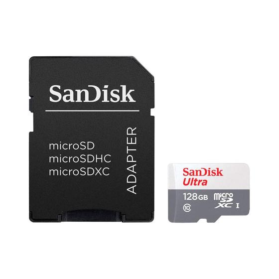 Imagem de Cartão de Memória MicroSd 128GB Ultra 100MB Sandisk - 52