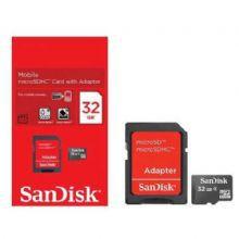 Cartão de Memória microSD Card 32GB Sandisk SDHC Classe 4 SDSDQ-032G Menor preço em Cartão de Memória microSD Card 32GB Sandisk SDHC Classe 4 SDSDQ-032G