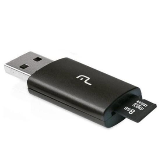 Imagem de Cartão De Memória Multilaser 8Gb Micro Sd+Usb Adaptador