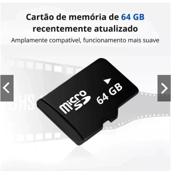 Imagem de Cartão De Memória Original 64gb Com Adaptador Sd  para notebook, ,celularCâmera,fotografia