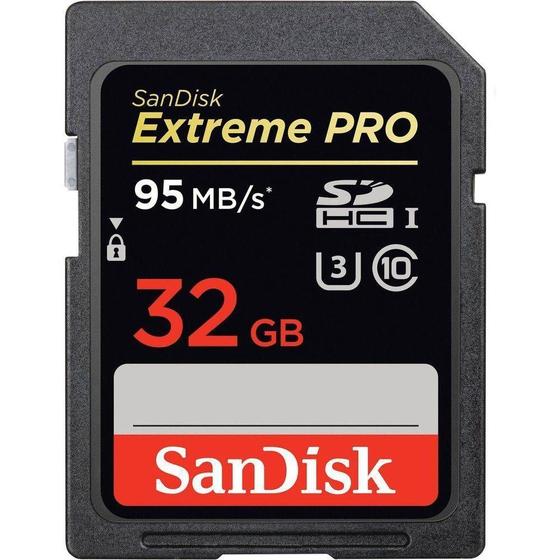 Imagem de Cartão de Memória SanDisk 32GB SD Extreme Pro SDSDXXG--032G-GN41N
