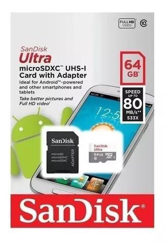 Imagem de Cartão de memoria sandisk 64gb