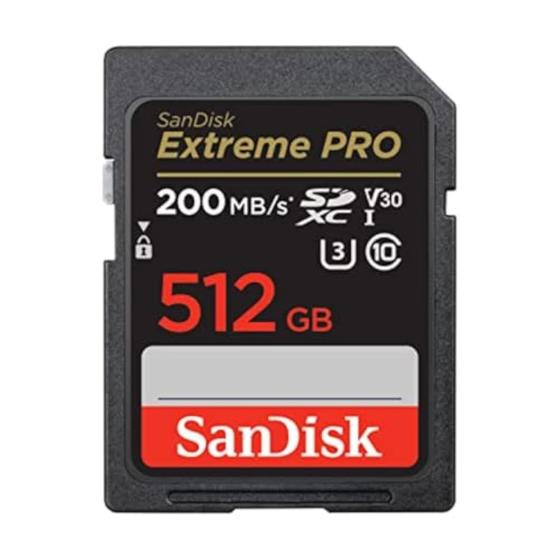 Imagem de Cartão de Memória SanDisk Extreme PRO SDXC 512GB - UHS-I C10 V30