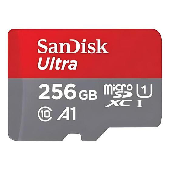 Imagem de Cartão de Memória Sandisk Ultra 120mb/s 256gb