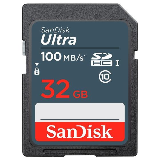 Imagem de Cartão de Memória SanDisk Ultra MicroSD SDHC UHS-I, 32GB, 100MB/s - SDSDUNR-032G-GN3IN