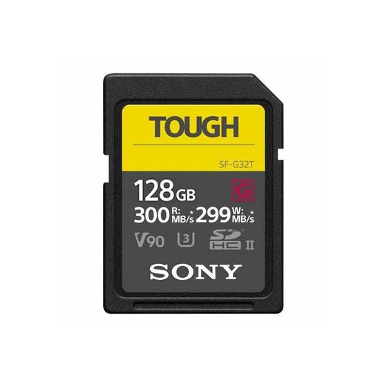 Imagem de Cartão De Memória Sd Sony Tough Serie Sf G 300 Placa Mãe S U3 128 Gb