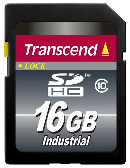 Imagem de Cartão de Memória SD Transcend 16GB Industrial TS16GSDHC10I