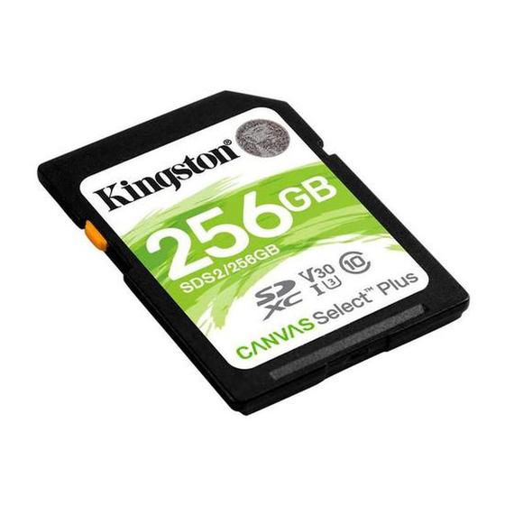 Kingston Canvas Micro SD Card 256GB – Scheda Di Memoria Classe 10, UHS-I, Ideale Per Smartphone, Tablet E Action Cam