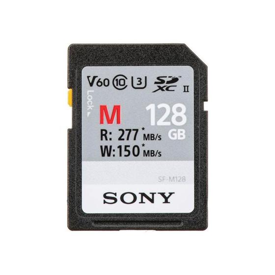 Imagem de Cartão de Memória Sony Tough Série Áudio M 277 - 128GB U3 até 150MB/s