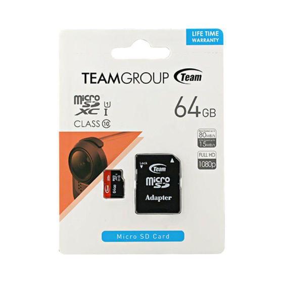 Imagem de Cartão De Memória Team Group 64gb Classe 10