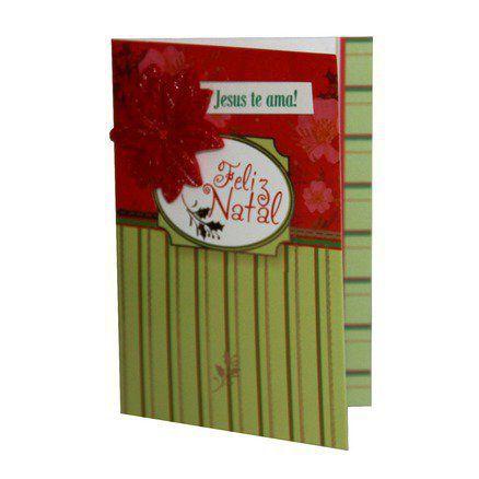 Cartão de Natal Verde e Vermelho - Feliz Natal - Presentes Evangélicos -  Organização de Escritório - Magazine Luiza