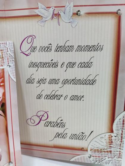 Imagem de Cartão de presente de casamento  felicidades