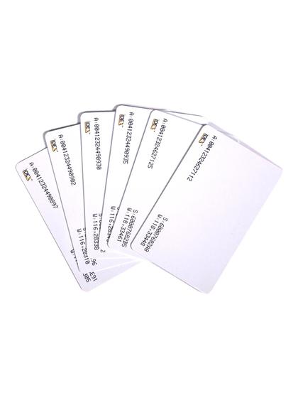 Imagem de Cartão ISO de Proximidade RFID 125 KHz IDEX - 10 unidades