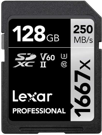 Imagem de Cartão Lexar Pro Sdxc 1667X, 128Gb 250Mb/S